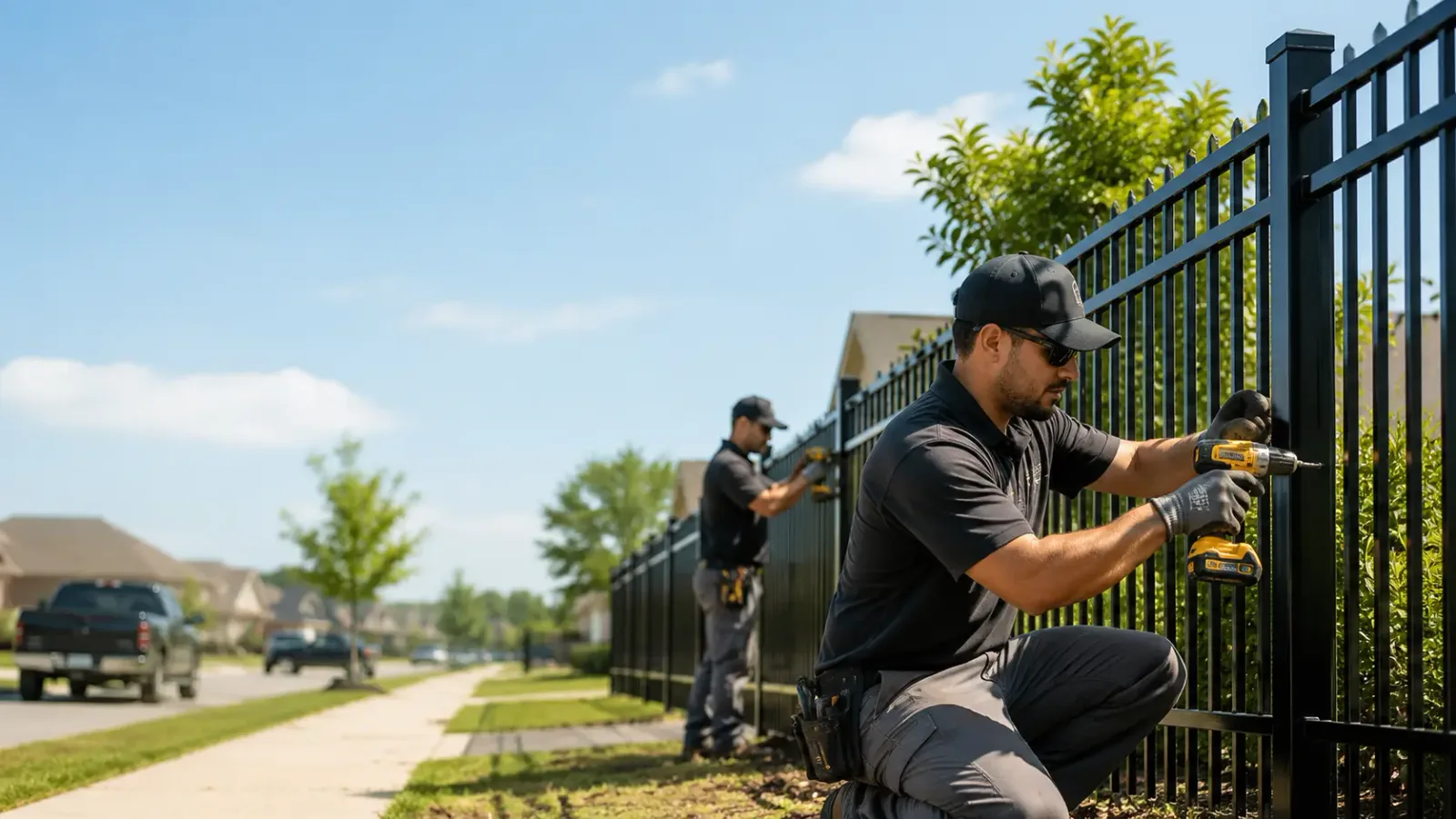 Metal Fence Installation in Pearl, IL